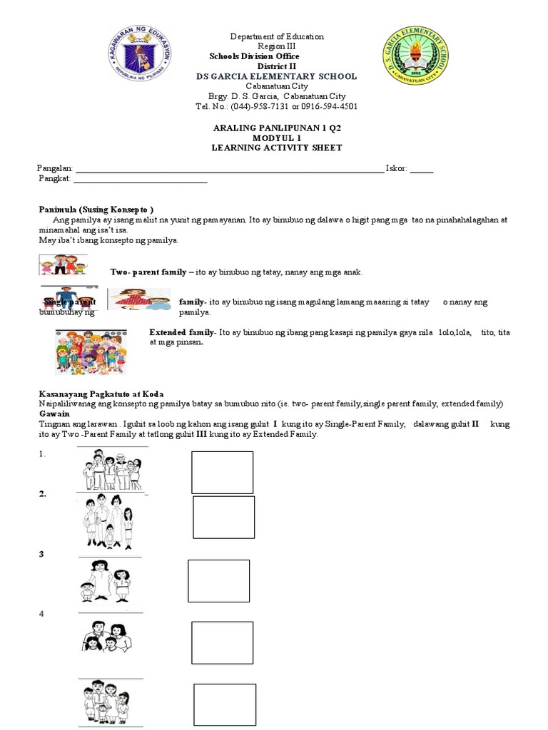 AP 1, 2nd Quarter, Week 1 | PDF