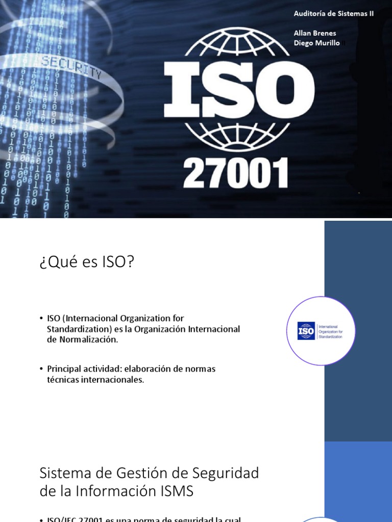 Guía sobre la norma ISO 27001 | PDF | Organización internacional para ...