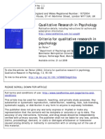 Clase 1 - Qualitative Research in Psychology Ian Parker