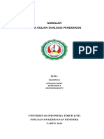 Makalah Kelompok 2 Evaluasi Pendidikan