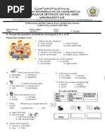 PAT Bahasa Inggris Kelas 4