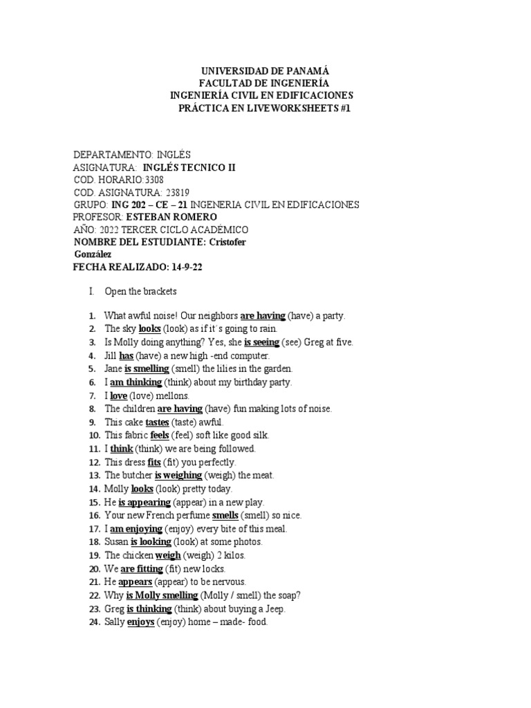 English Practice for Civil Engineering Students | PDF | Language Arts ...