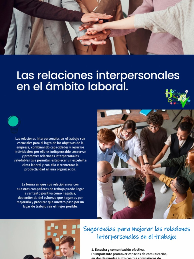 Tema 2 Las Relaciones Interpersonales en El Ambito Laboral 13 | PDF