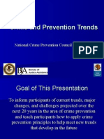 Crime and Prevention Trends