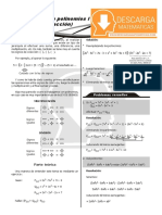 06 Descargar Operaciones Con Polinomios Álgebra Segundo de Secundaria