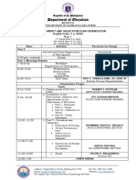 MSP Orientation 2023 Revised Program of Acitivties