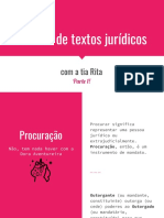 Textos Jurídicos - Procuração