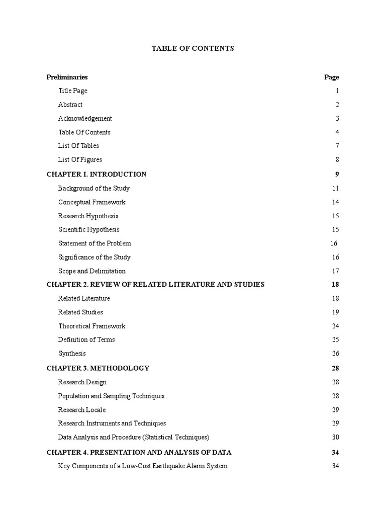 Table of Contents | PDF | Scientific Method | Science