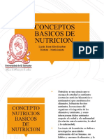 Conceptos Basicos de Nutricion. 2022