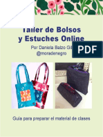 Taller de Bolsos Online - Guia de Corte