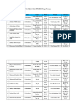 Jadwal Ujian Tahfizh 2023 TERBARU