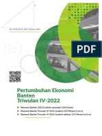 Pertumbuhan Ekonomi Banten Triwulan IV 2022