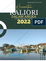 Kecamatan Kaliori Dalam Angka 2022