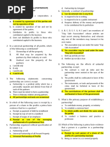 Business Law and Regulation Quiz 1