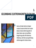 Gelombang EM Dalam Bahan