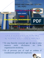 Evaluación Del Rendimiento