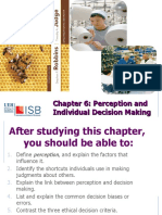 Chapter 6 Perception and Individual Decision Making