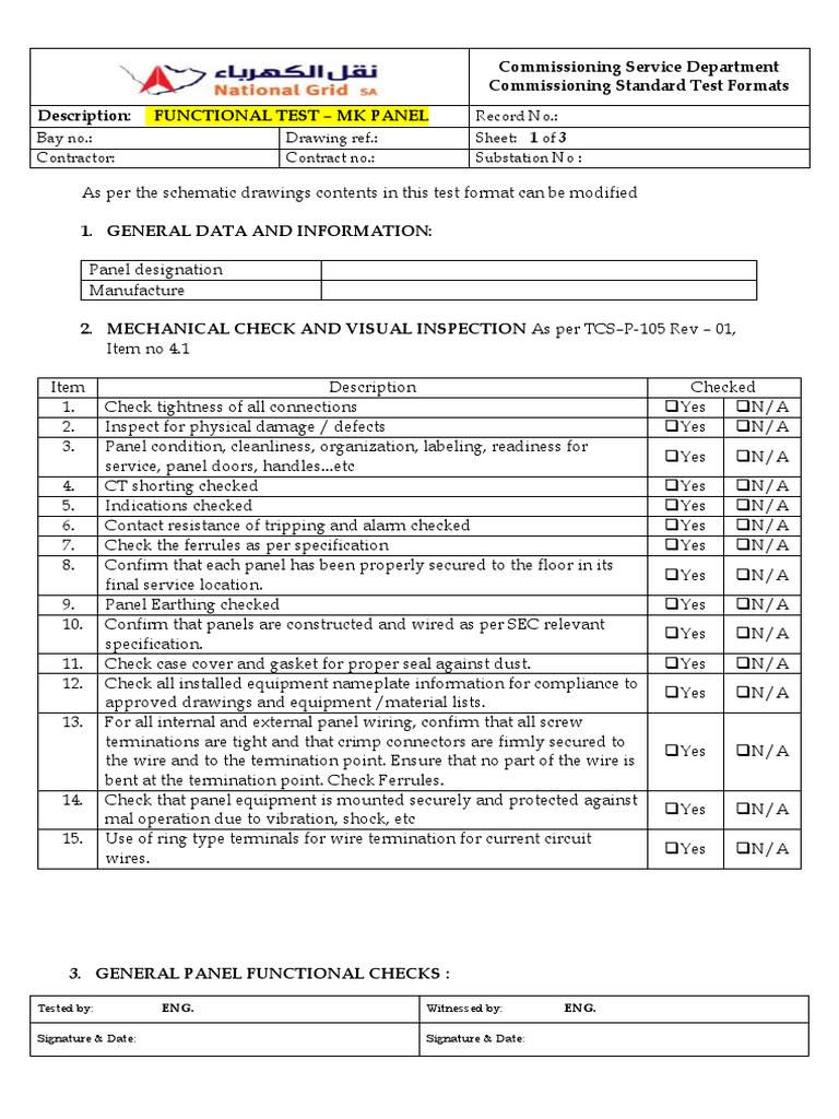 MK - Function Test | PDF