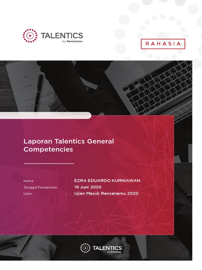 General Competencies Test - Talentics Sample Report | PDF