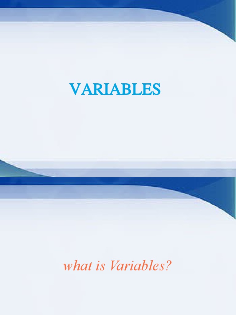 Variables Wps Office | PDF