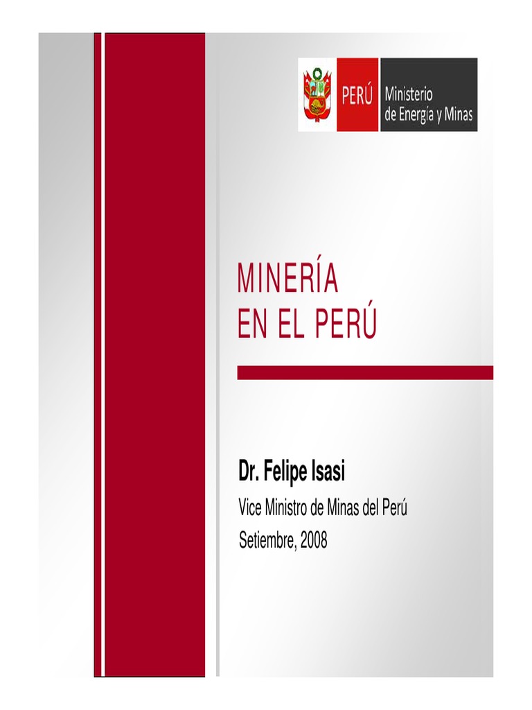 Mineria en El Peru | PDF | Minería | Perú