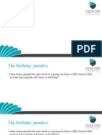 Birthday Paradox