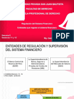 Semana - Sesiones 11 y 12 - Entidades Que Regulan El Sistema Financiero II