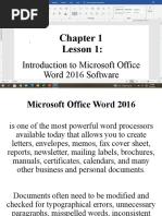 MS Word: Essential Features & Guide | PDF | Microsoft Word ...