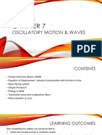Chapter 7 Oscillatory Motion & Waves