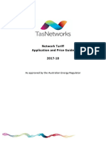 2017 18 Network Tariff Application and Price Guide APPROVED