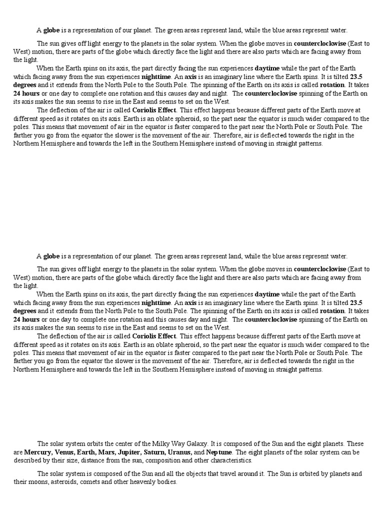 Earth's Rotation | PDF
