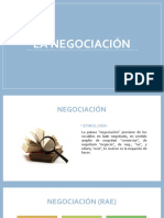 Sesión 4 La Negociación