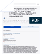 (DOC) Sejarah Indonesia - Antara Kolonialisme Dan Imperialisme (Makalah Sej103604