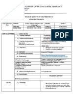 Semi Detailed Lesson Plan