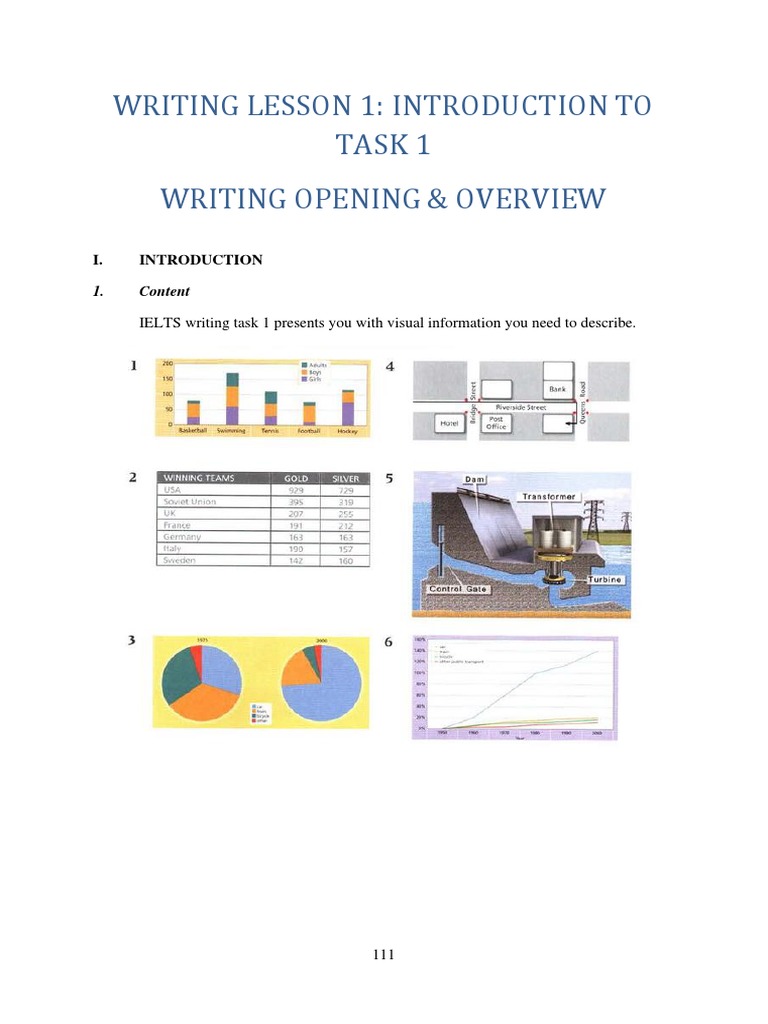 Writing Task 1 | PDF