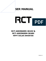 RCT Axpert King Rack Manual