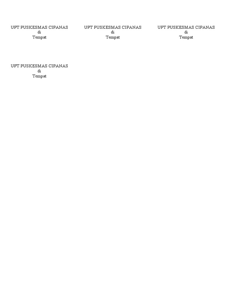 Label Undangan PDF
