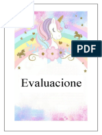 Evaluaciones