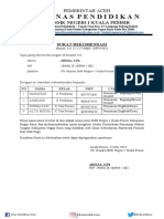 Surat Rekom Permainan Rakyat