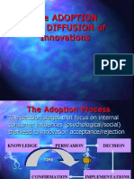 The Adoption and Diffusion of Innovations