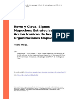 Pedro Mege. (2001) - Rewe y Clava, Signos Mapuches Estrategias de Acción Icónicas de Las Organizaciones Mapuches