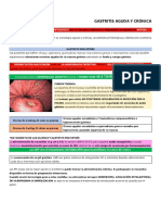 Gastritis Aguda y Cronica