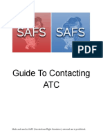 SAFS - Basic Guide To Contacting ATC