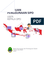 Akun Kepala OPD Manual Book SIPD