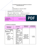 Sesion de Aprendizaje Del Dia de L Campesino