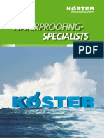 Koster The Waterproofing Specialists 1