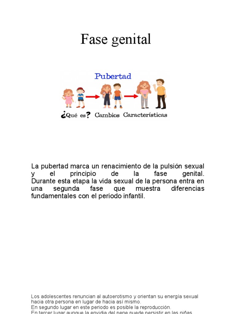 Fase Genital: Idade E Características Para Freud – OXDQH