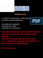 Tarea 05 Quimica