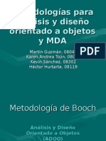 metodologasparaanlisisydiseoorientadoaobjetos-090303101242-phpapp02