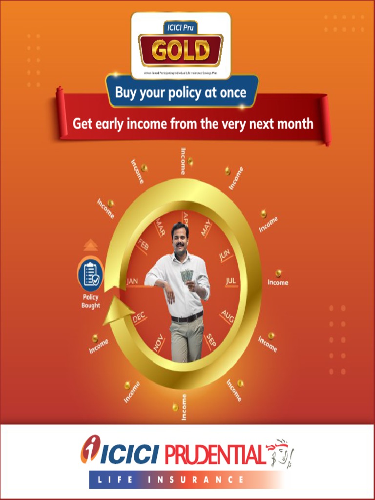 ICICI Pru Gold Plan Overview | PDF | Insurance | Life Insurance